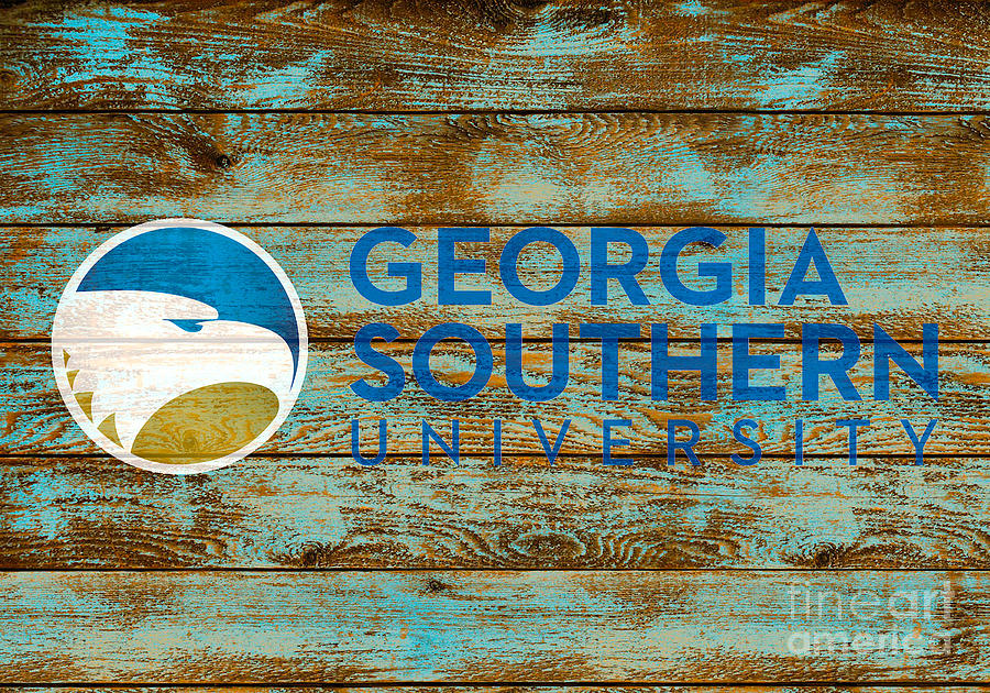 Georgia Southern Eagles Digital Art by Steven Parker