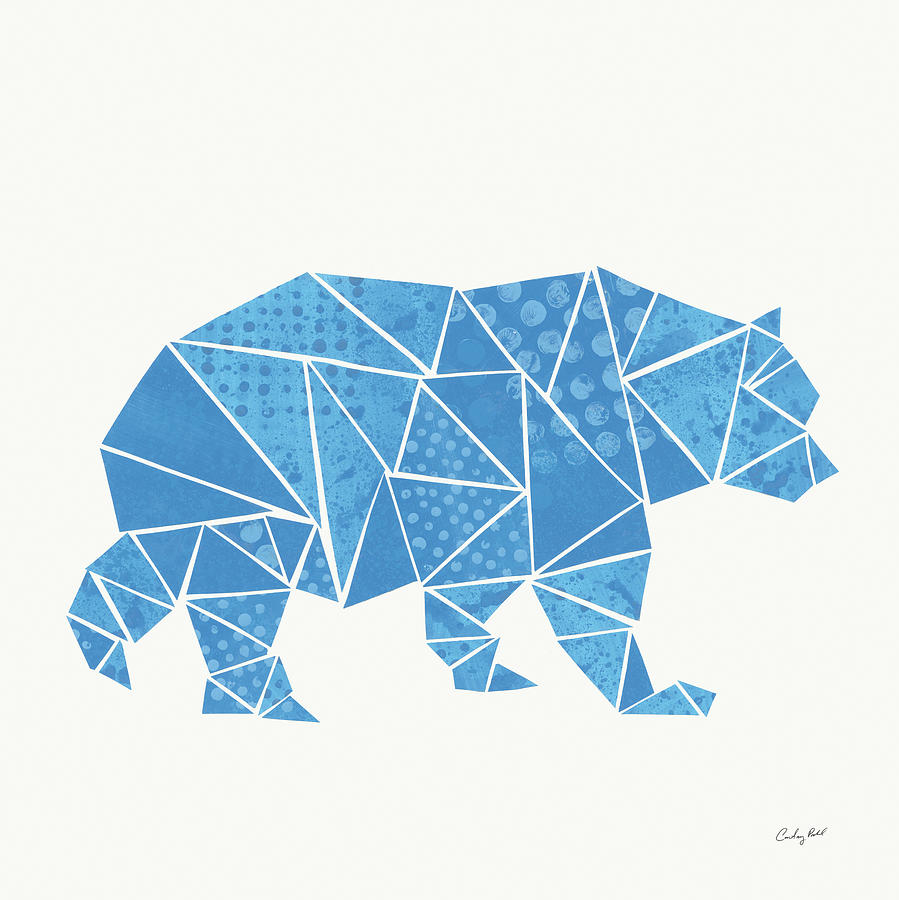 Geometric Animal I Painting by Courtney Prahl - Pixels