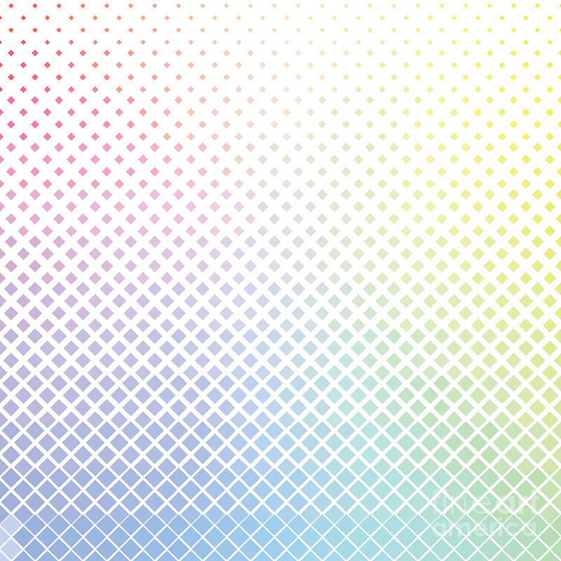 Rhombus Digital Art - Geometric Color Rhombus Pattern by Etcberry Rhombus Digital Art - Geometric Color Rhombus Pattern by Etcberry