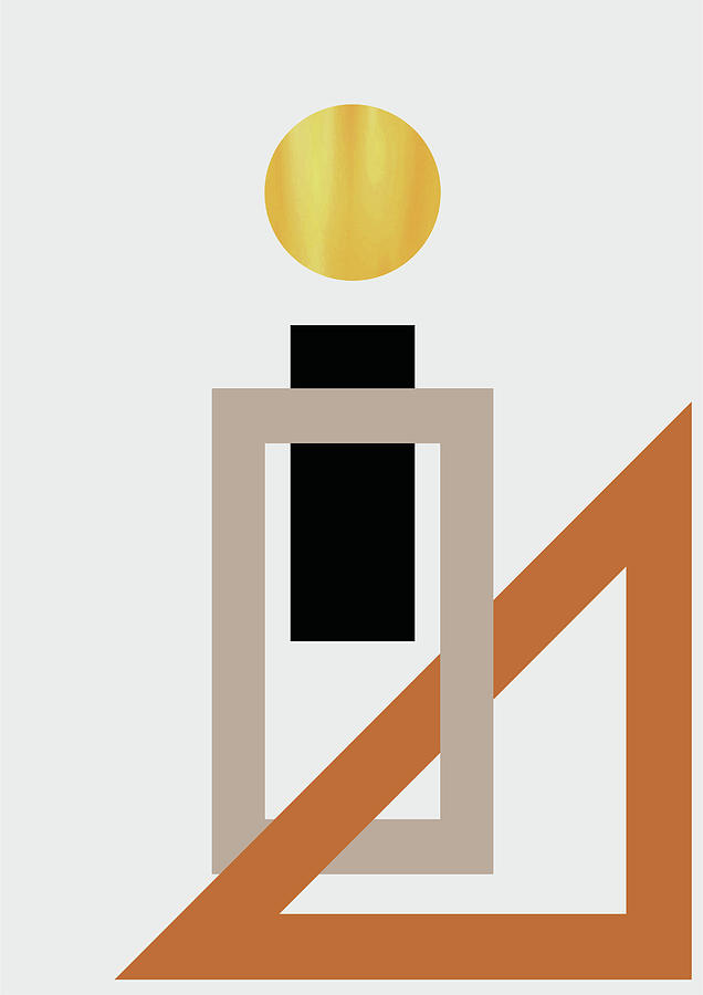 Geometric Painting 10 by Arttantra Geometric Painting 10 by Arttantra