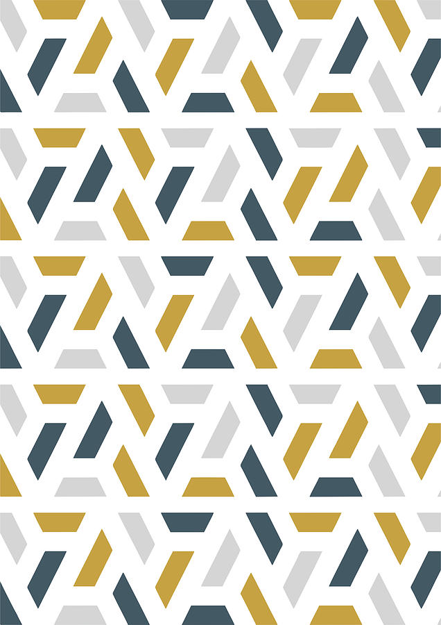 Geometric Painting 18 by Arttantra Geometric Painting 18 by Arttantra