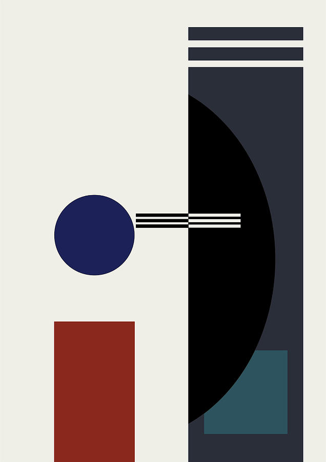 Geometric Painting 9 by Arttantra Geometric Painting 9 by Arttantra