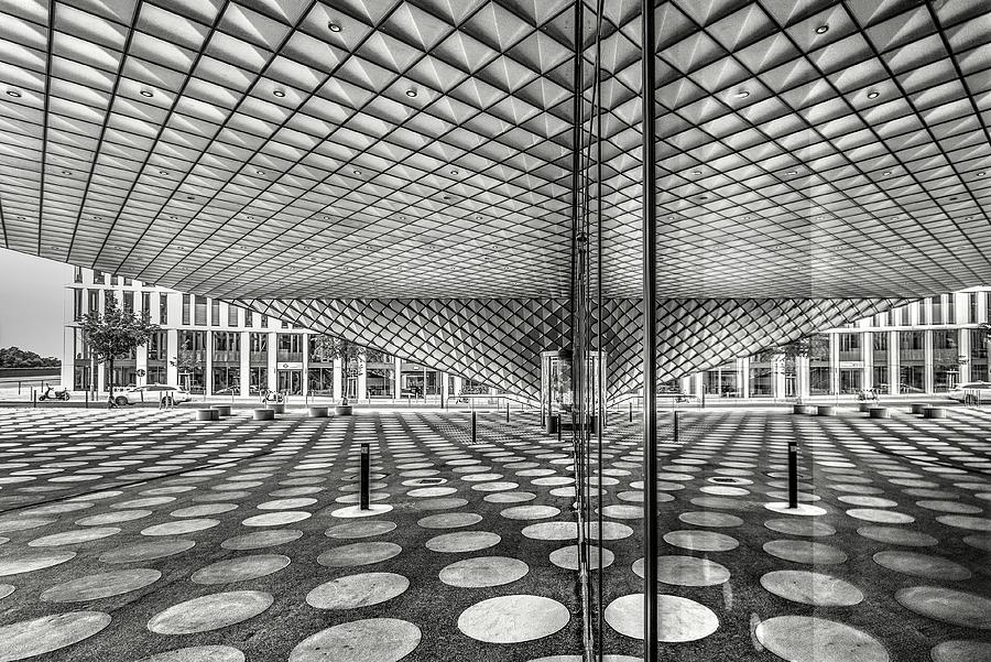 Berlin Photograph - Geometric Reflection by Stephan Rckert
