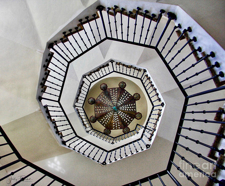 Geometric Staircase Photograph by Jody Frankel