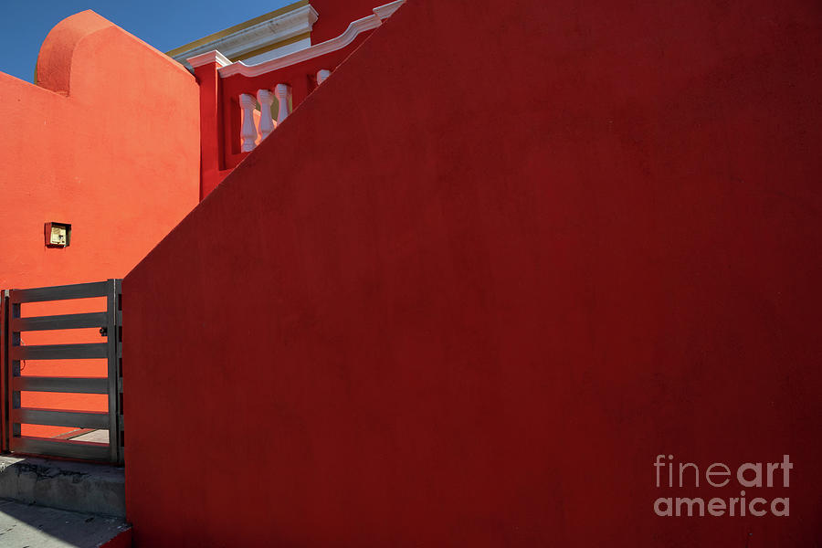 Geometry in Red Photograph by Eva Lechner