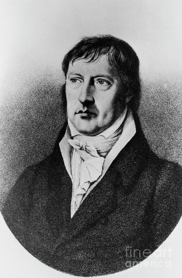 Georg Wilhelm Friedrich Hegel Photograph By Science Photo Library