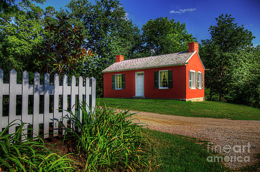 Travel Photograph - George Caleb Bingham House by Larry Braun Travel Photograph - George Caleb Bingham House by Larry Braun