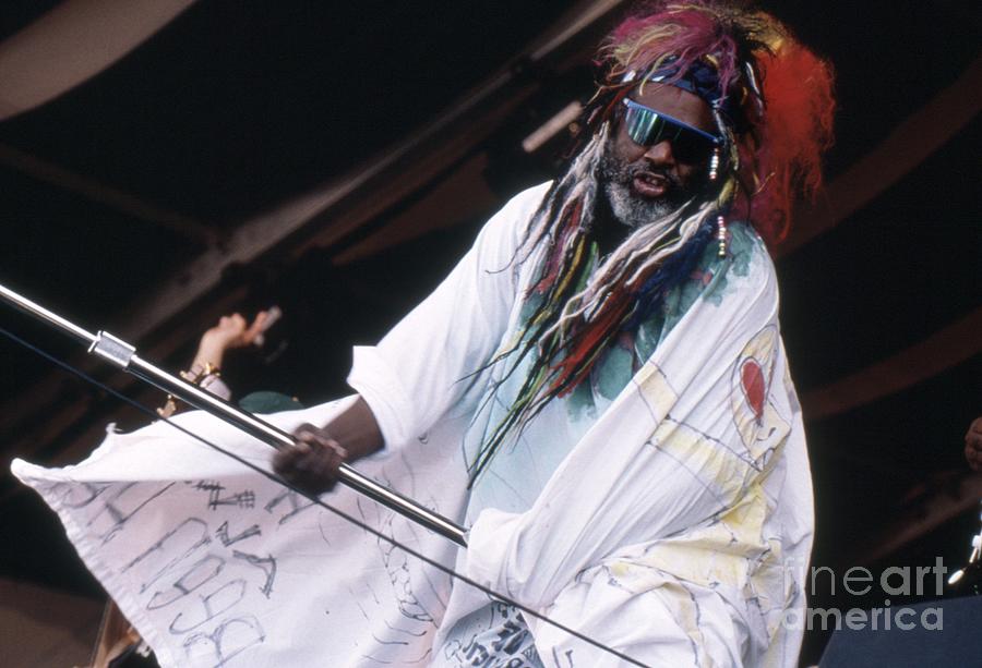 George Clinton In New Orleans Photograph by The Estate Of David Gahr