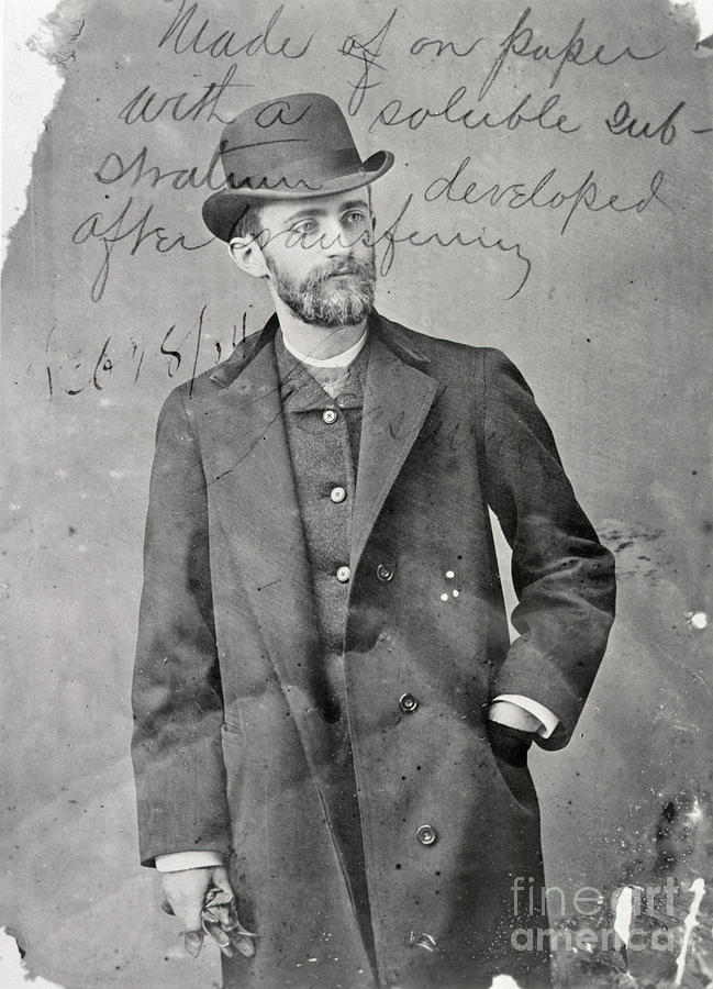 George Eastman As Model For New Film Photograph by Bettmann