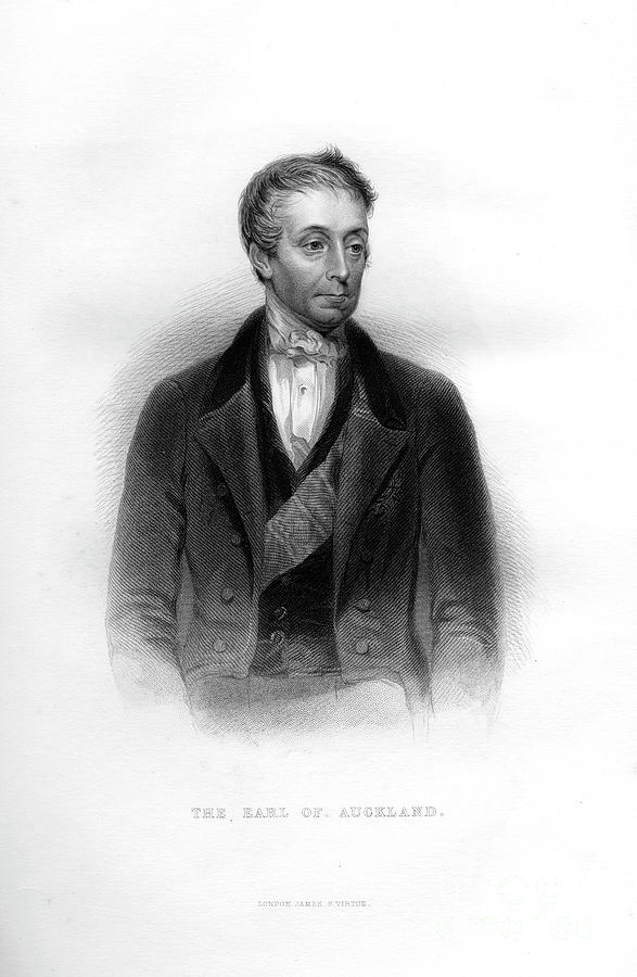 George Eden, 1st Earl Of Auckland Drawing by Print Collector