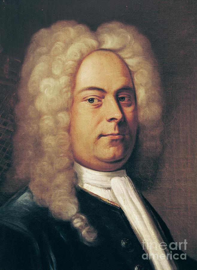 George Frederick Handel Painting by Italian School