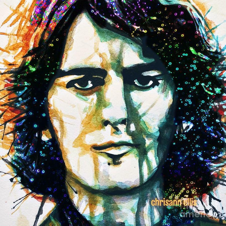 George Harrison 02 Painting by Chrisann Ellis