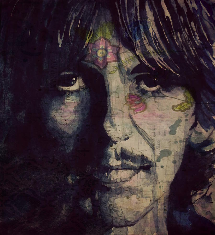 George Harrison - If Not For You  Mixed Media by Paul Lovering