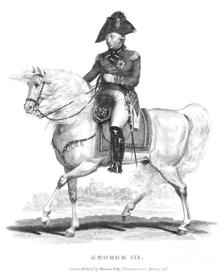 George IIi Of The United Kingdom, 1816 Drawing by Print Collector