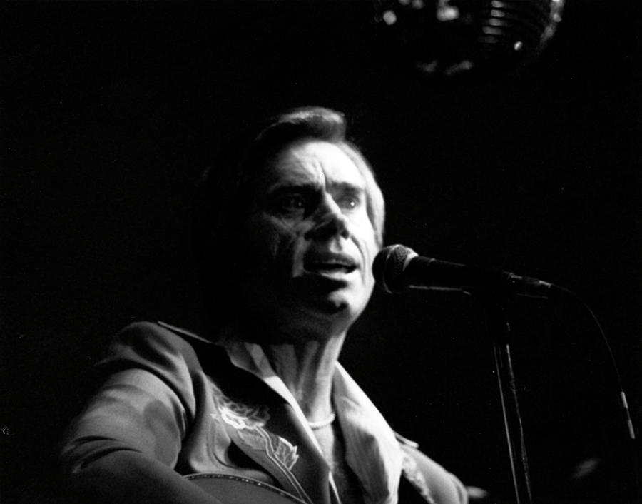 George Jones At The Palomino Photograph by Michael Ochs Archives