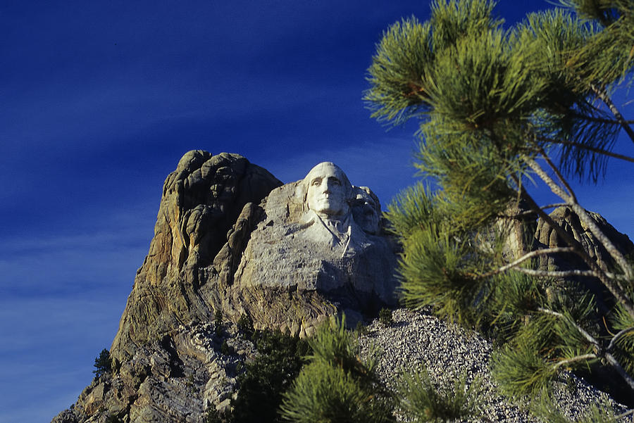 George No.2 - A Mount Rushmore Impression Photograph by Steve Ember