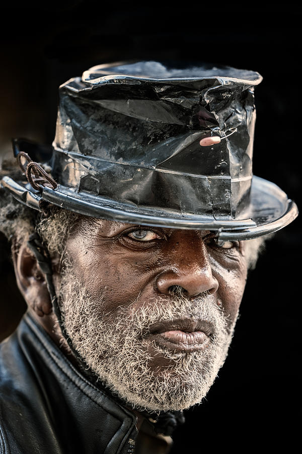 Portrait Photograph - George Of Havana by Trevor Cole