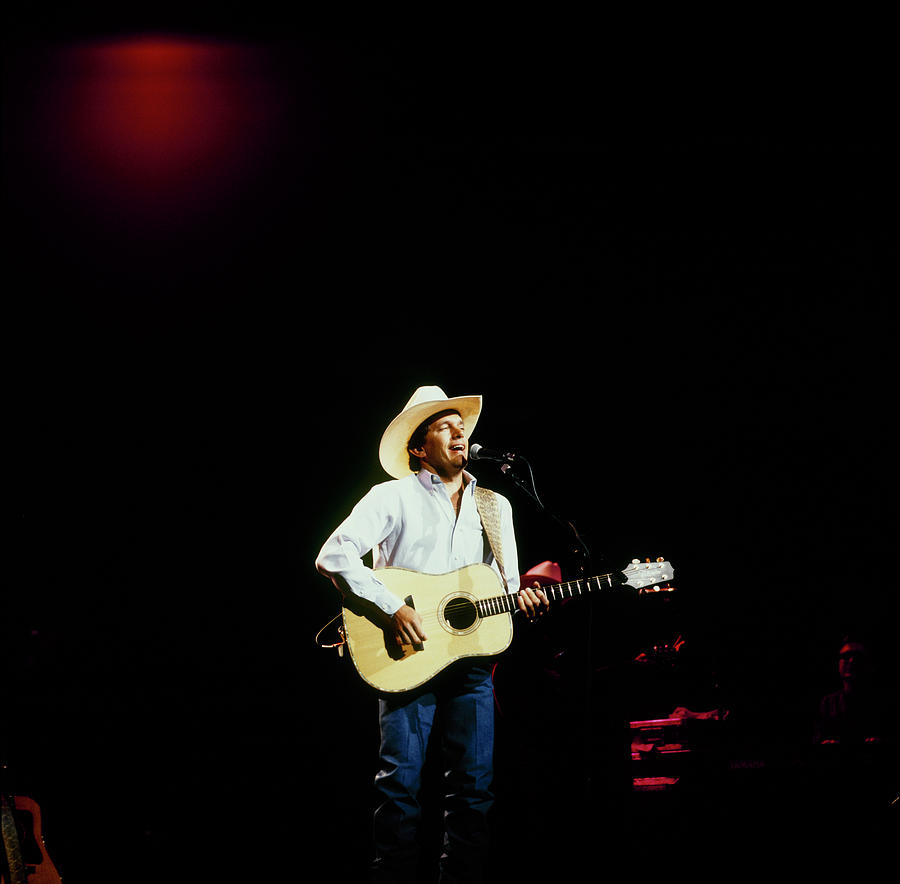 George Strait Perfoms On Stage Photograph by David Redfern George Strait Perfoms On Stage Photograph by David Redfern