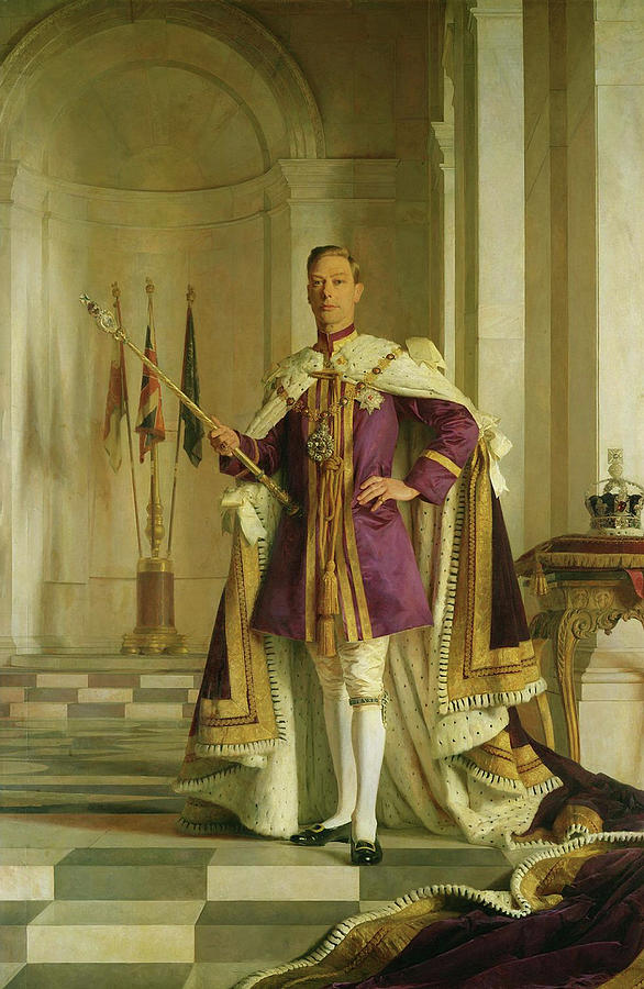 George V I Of The United Kingdom Painting by Mountain Dreams