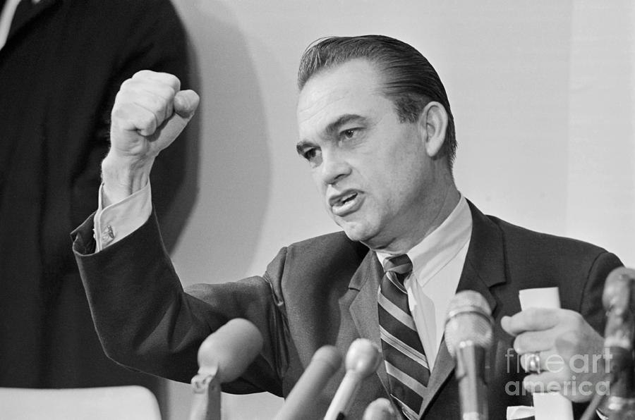 George Wallace On His Campaign Trail Photograph by Bettmann