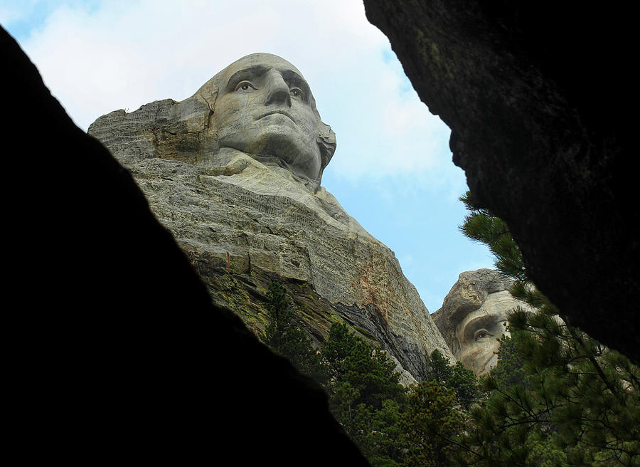 George Washington at Mount Rushmore by Robert Blandy Jr George Washington at Mount Rushmore by Robert Blandy Jr