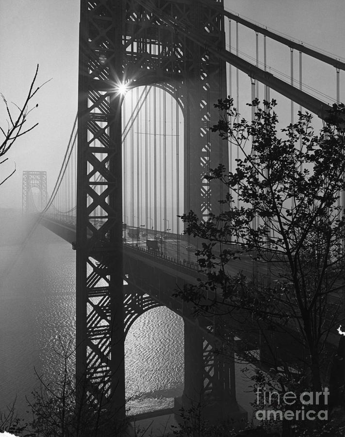 George Washington Bridge Photograph by Bettmann