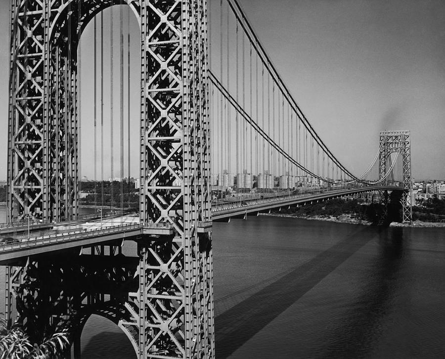 George Washington Bridge Photograph by Frederic Lewis