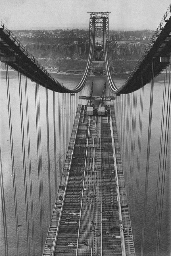 George Washington Bridge Photograph by New York Daily News Archive