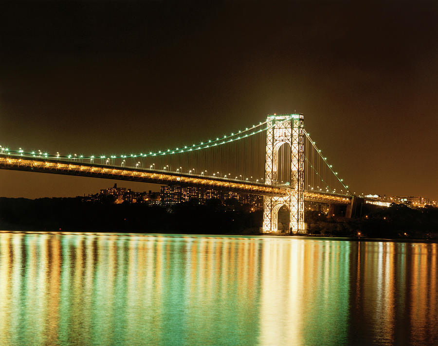 George Washington Bridge Photograph by Silvia Otte