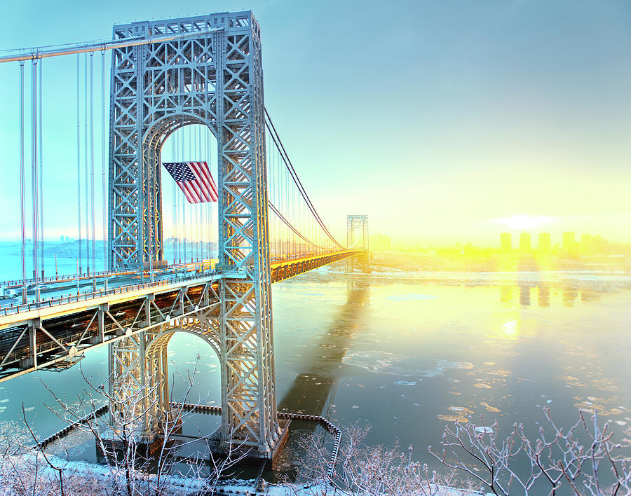 George Washington Bridge Photograph by Tony Shi Photography