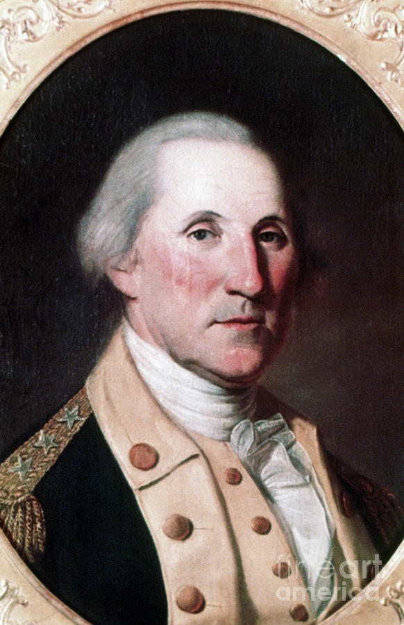 George Washington By Charles Willson Photograph by Bettmann