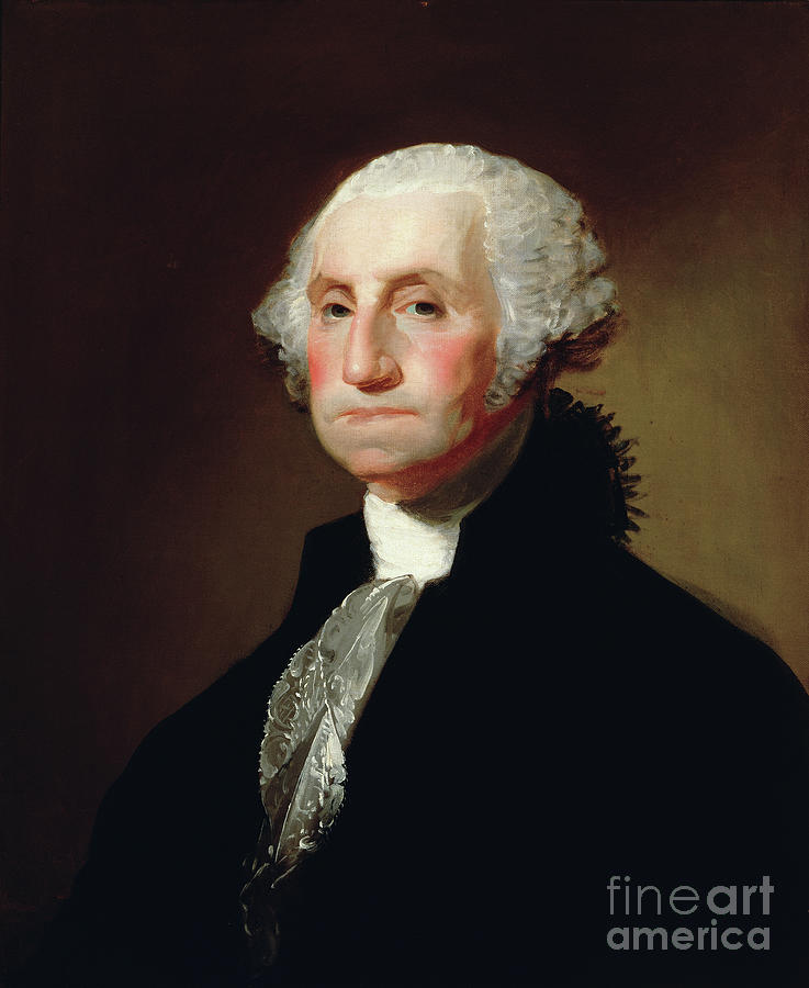 George Washington, C.1798 Painting by Gilbert Stuart - Fine Art America