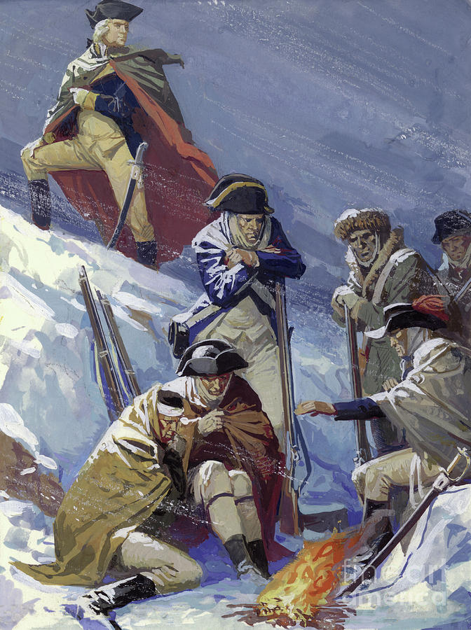 George Washington Painting - George Washington During The War Of American Independence by Severino Baraldi