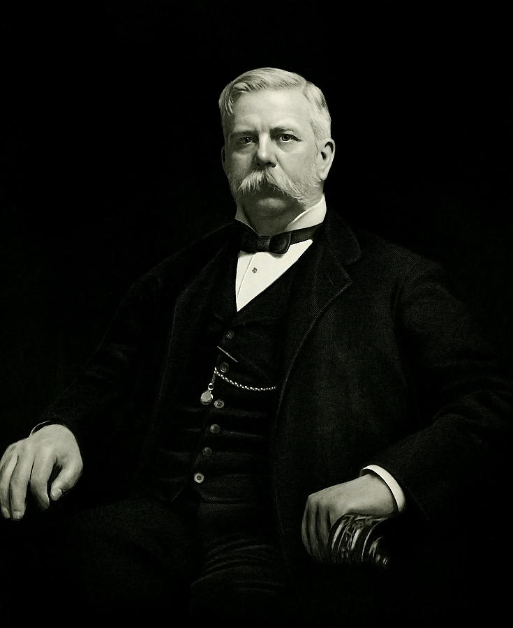 George Westinghouse Portrait Painting by War Is Hell Store