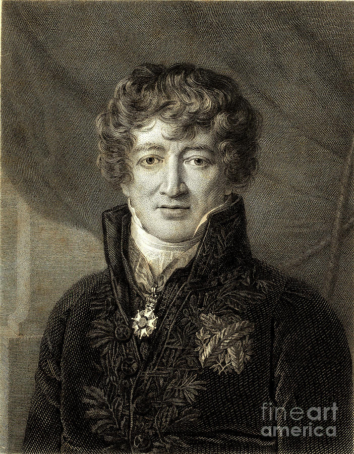 Georges Cuvier Photograph by Natural History Museum, London/science Photo Library