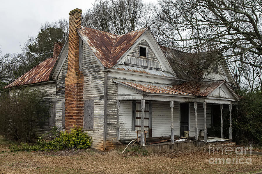 Georgia Farmhouse Photograph by Rick Mann - Pixels