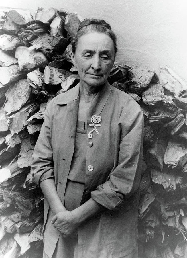 1950 Photograph - Georgia Okeeffe, American Artist by Science Source