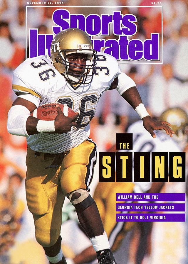 Georgia Tech William Bell... Sports Illustrated Cover Photograph by Sports Illustrated