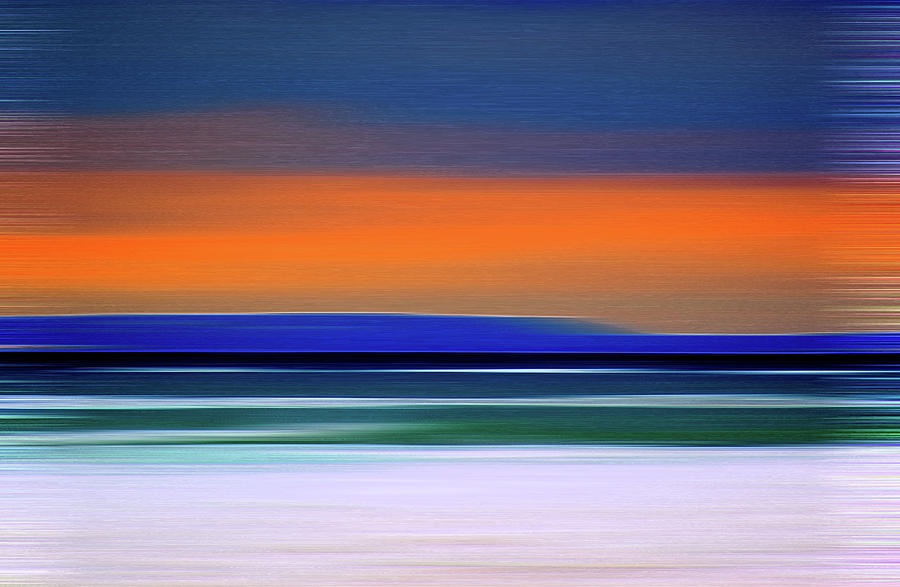 Georgian Bay At Collingwood Seven-5  Digital Art by Lyle Crump