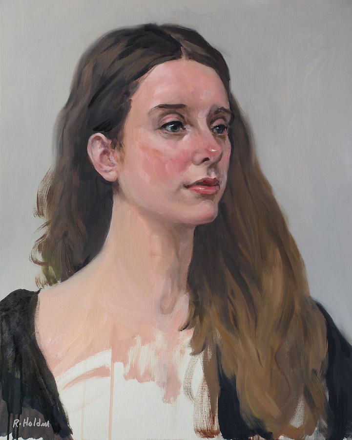 Georgina in Three-Quarter Time Painting by Robert Holden - Fine Art America