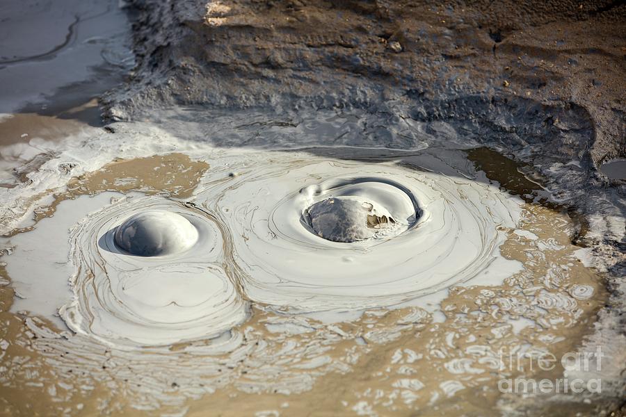 Geothermal Mud Pool Photograph by Michael Szoenyi/science Photo Library