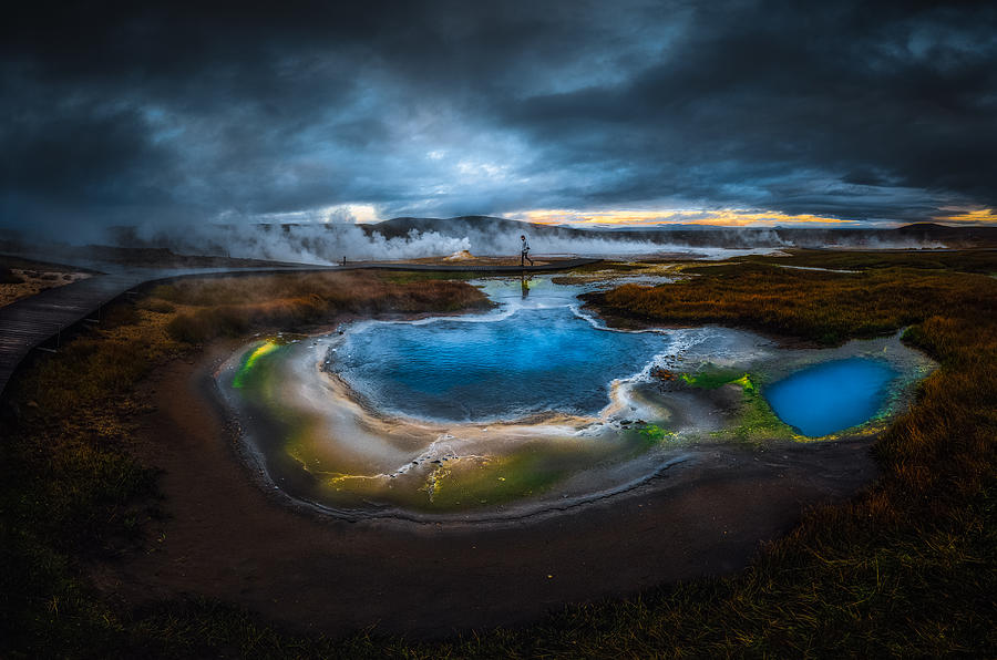 Landscape Photograph - Geothermal by Timo Heinz