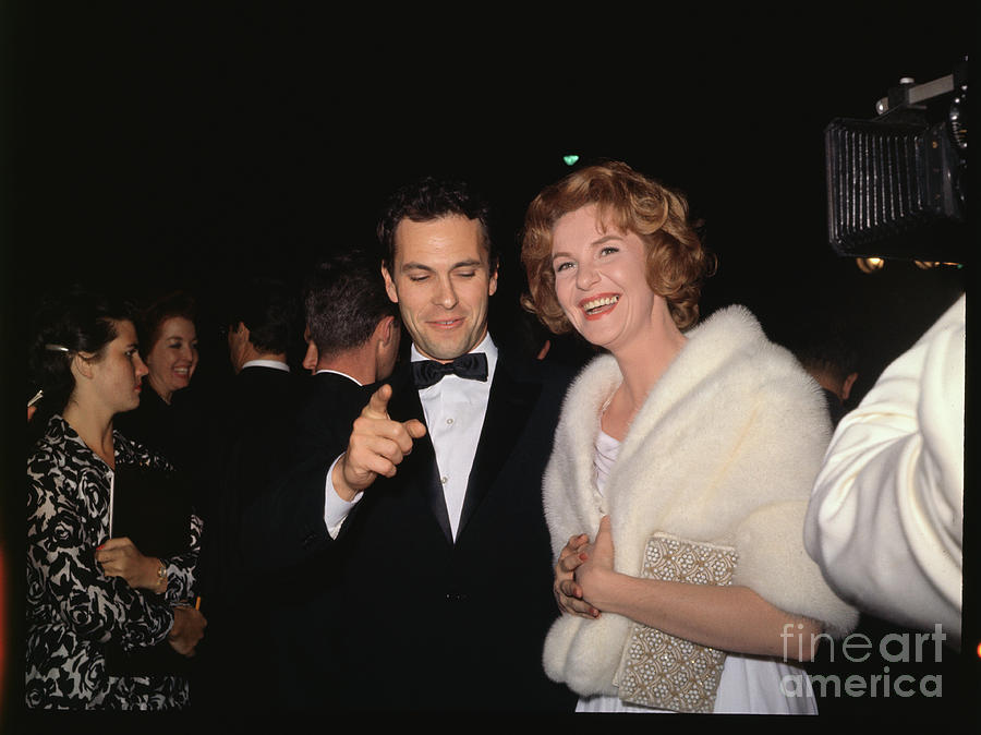Geraldine Page With Rip Torn Photograph by Bettmann