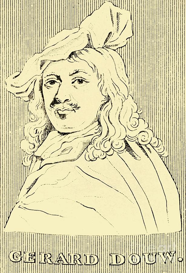 Gerard Douw Drawing by Print Collector