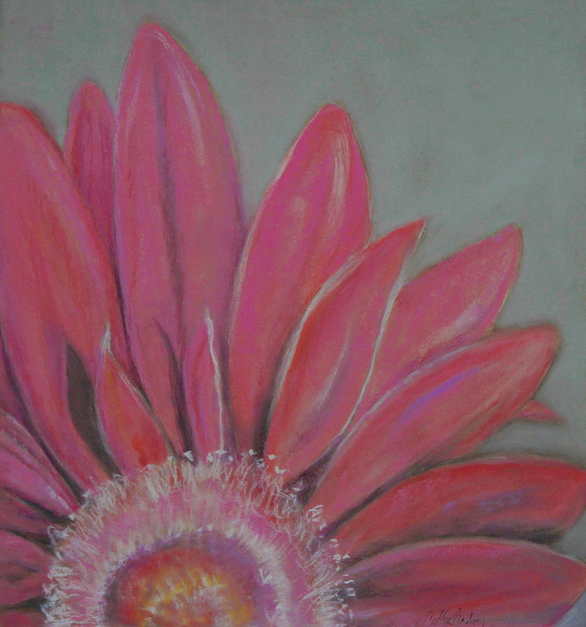 Gerbera Daisy Painting Photograph by Cathy Lindsey