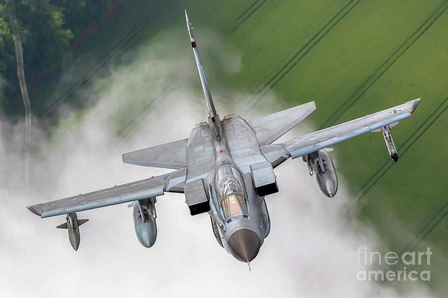 German Air Force, Panavia Tornado b10 Photograph by Nir Ben-Yosef