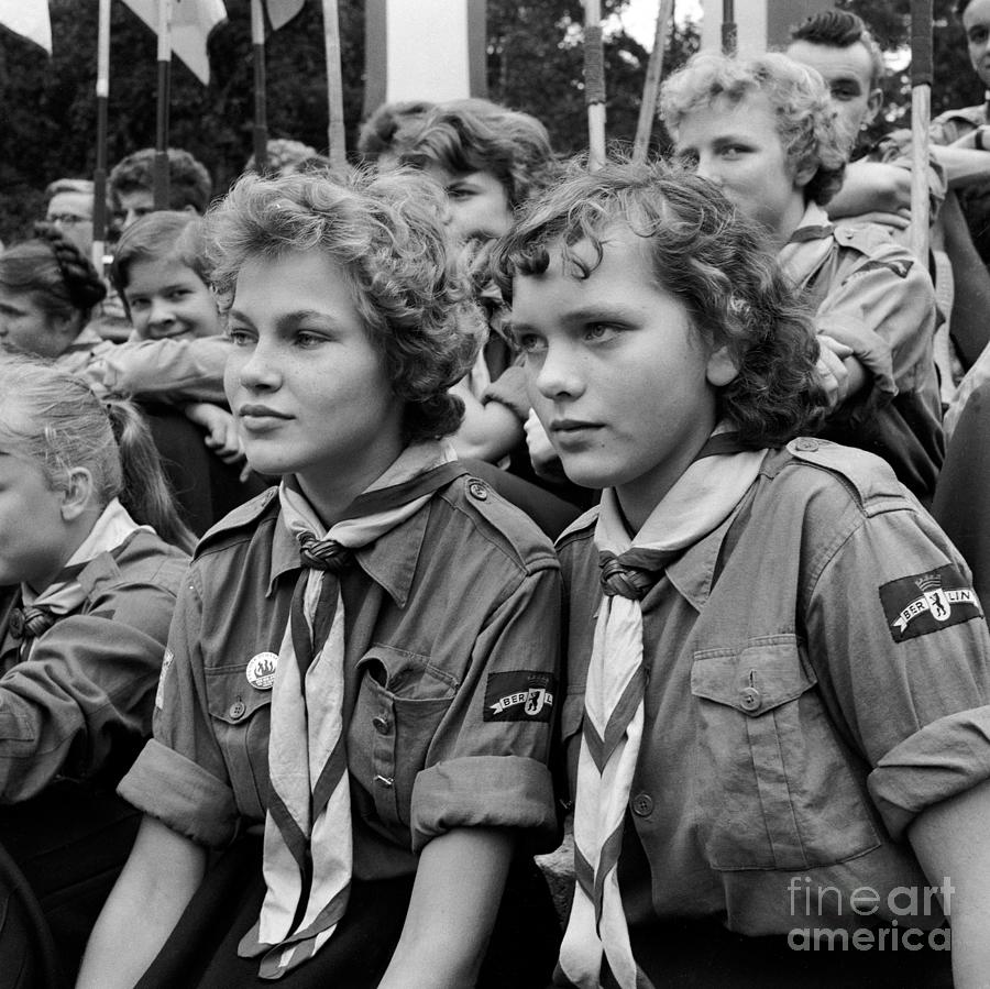 German Children In Uniform Photograph by Bettmann