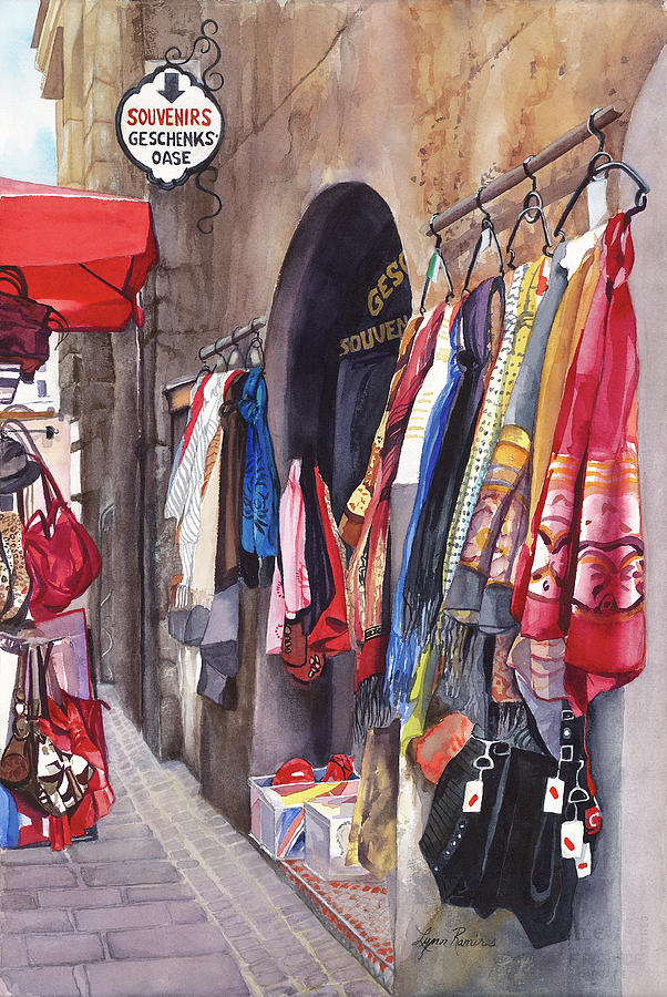 German Store Painting by Lynn Ramires - Pixels