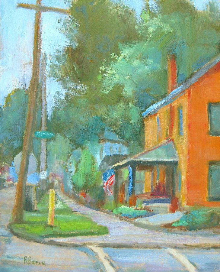 German Village Patriot, Columbus, OH Painting by Robie Benve