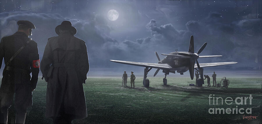 German Wwii Fighter On Airfield Photograph by James Vaughan/science Photo Library German Wwii Fighter On Airfield Photograph by James Vaughan/science Photo Library
